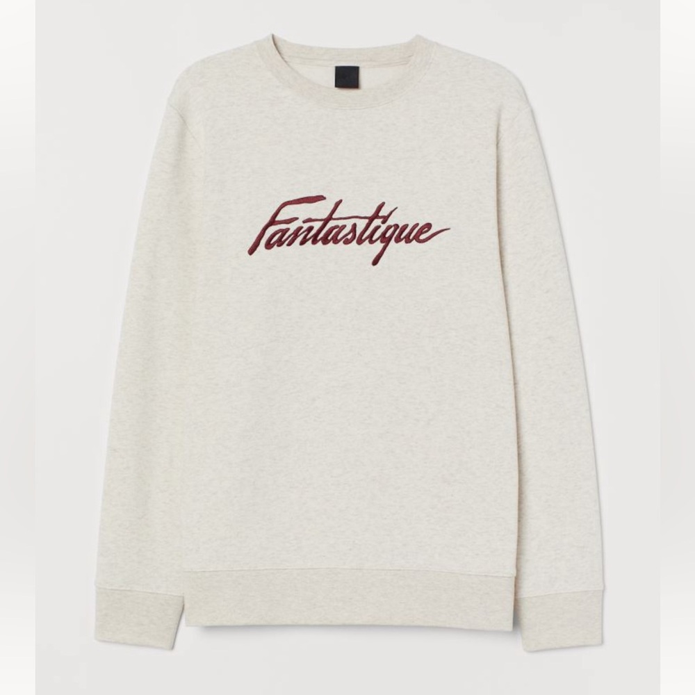 H&M Fantastique Men’s crewneck sweater size small